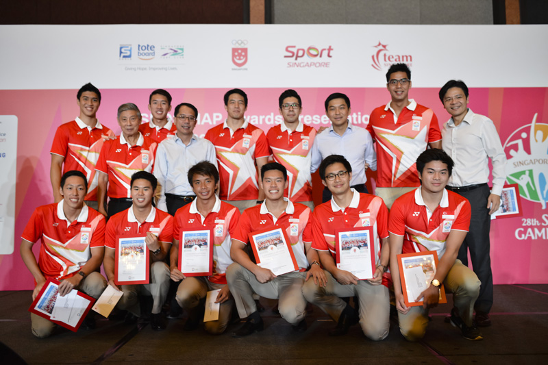 Team Singapore athletes rewarded for their performances at the 28th SEA