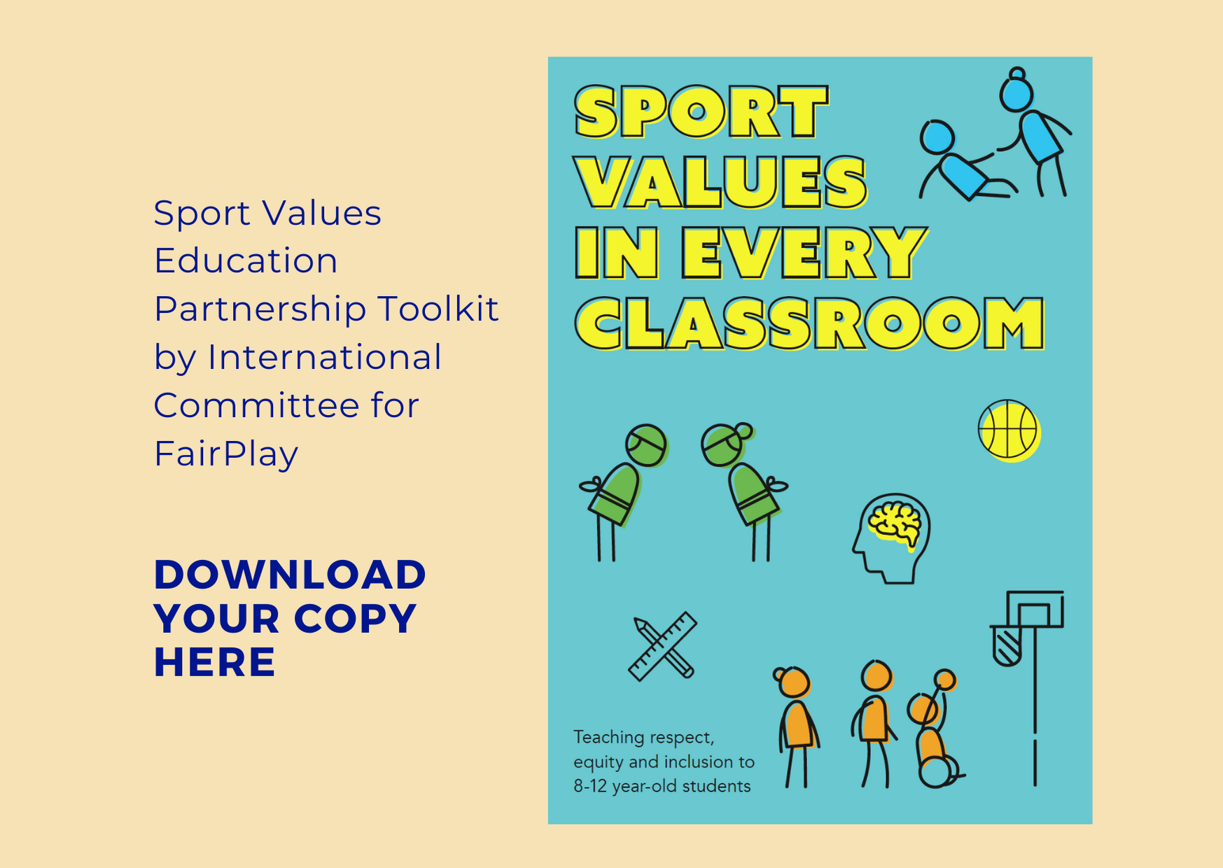Download your copy of Sport Values Education Partnership Toolkit